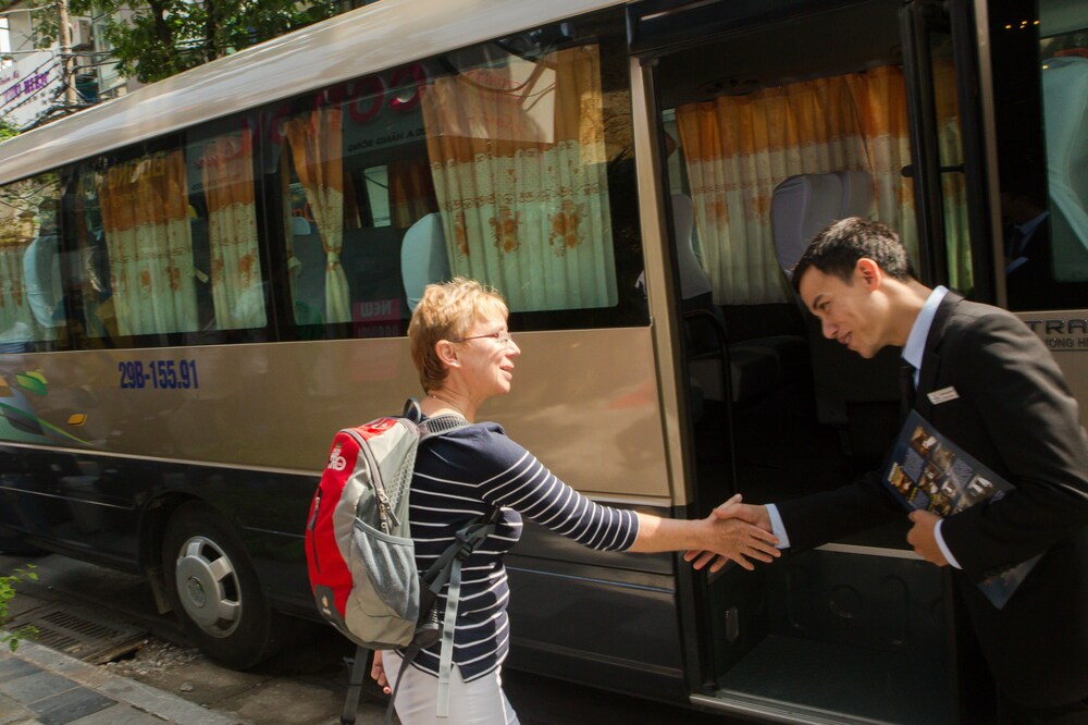 Lối vào khách sạn