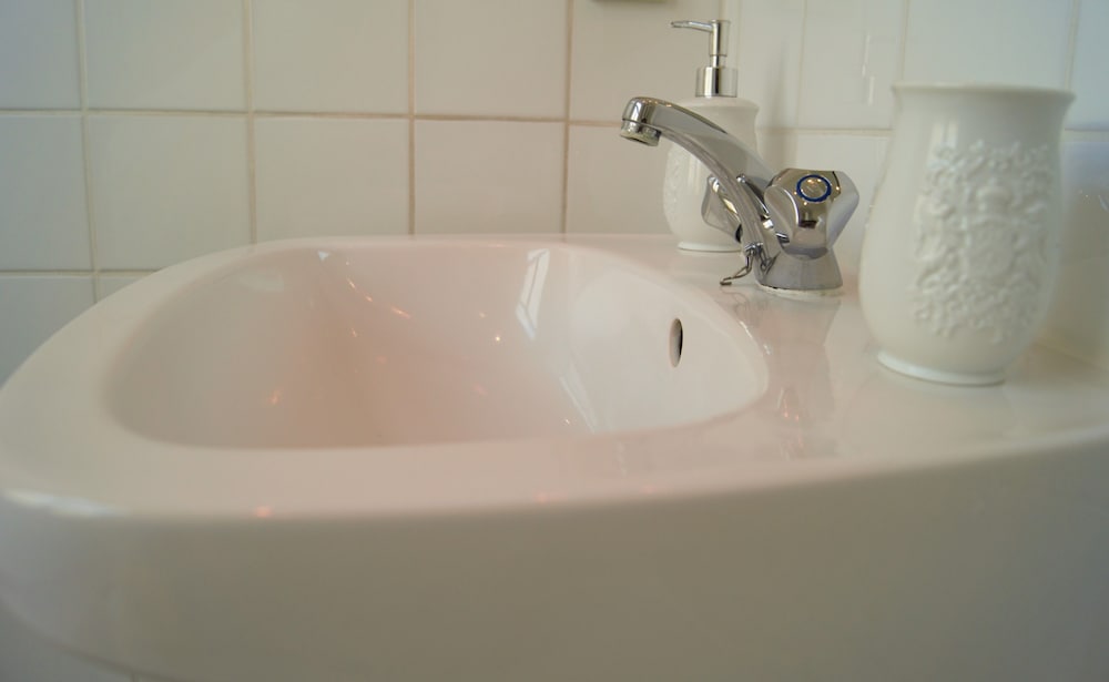Lavabo de la salle de bain (Appartement)