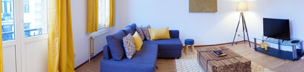 Coin séjour (Appartement Duplex)