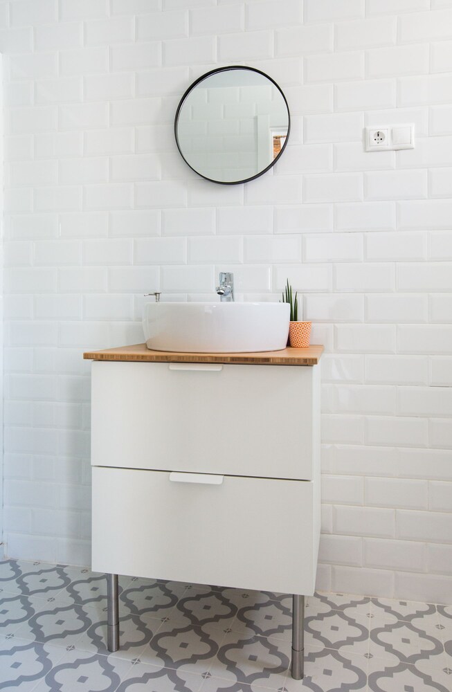 Lavabo en el cuarto de baño