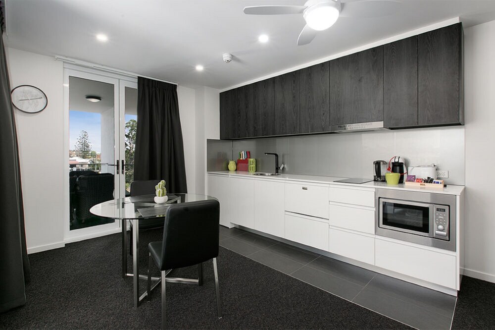 Studio, Balcony - Living Area