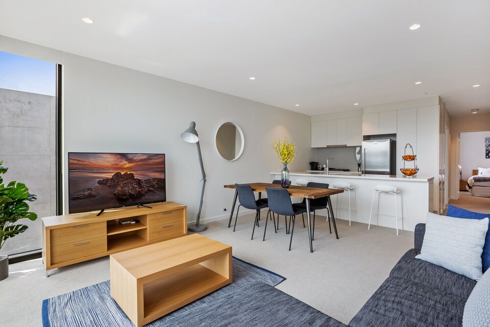 Executive Two Bedroom Two Bathroom Apartment - Living Area