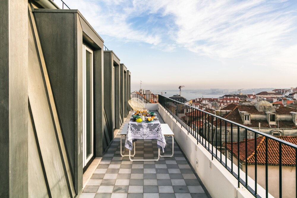 Terrazza/Patio (Appartamento Premium, 3 camere da letto, terrazzo)