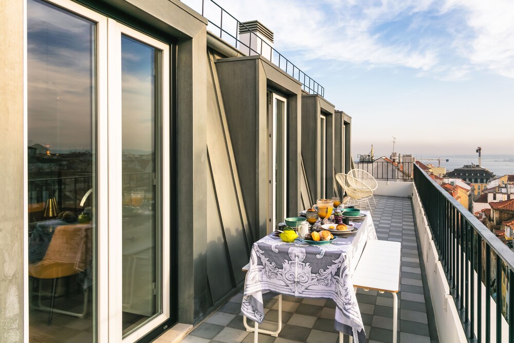 Terrazza/Patio (Appartamento Premium, 3 camere da letto, terrazzo)