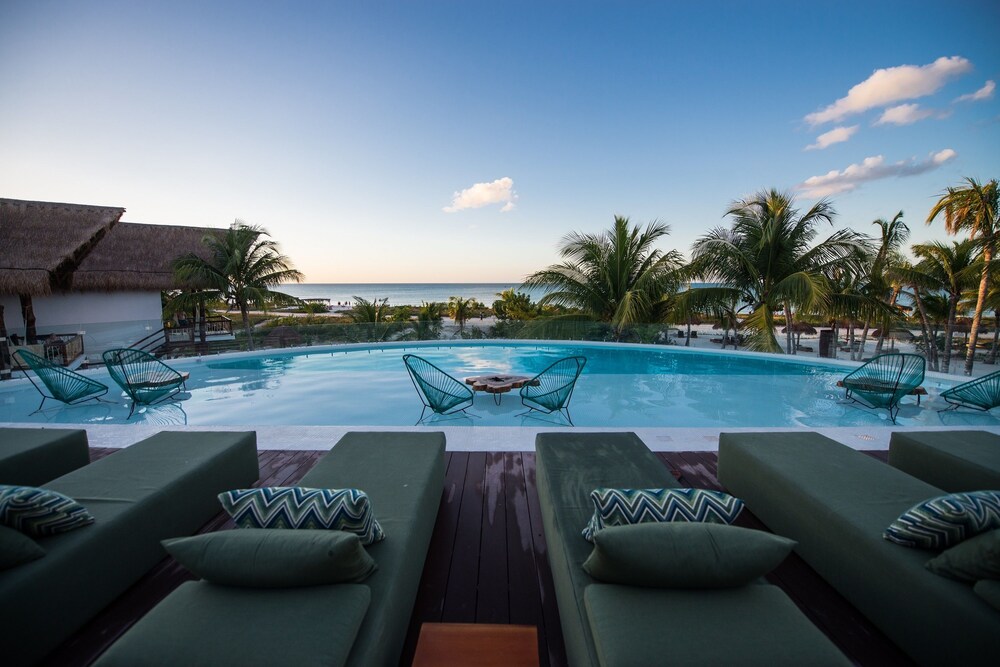 Rooftop pool, Villas HM Palapas del Mar