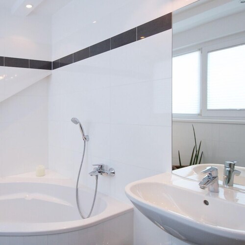 욕실 (디자인 펜트하우스, 침실 1개, 테라스 (Cleaning fee 40 EUR))