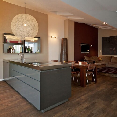 거실 공간 (디자인 펜트하우스, 침실 1개, 테라스 (Cleaning fee 40 EUR))