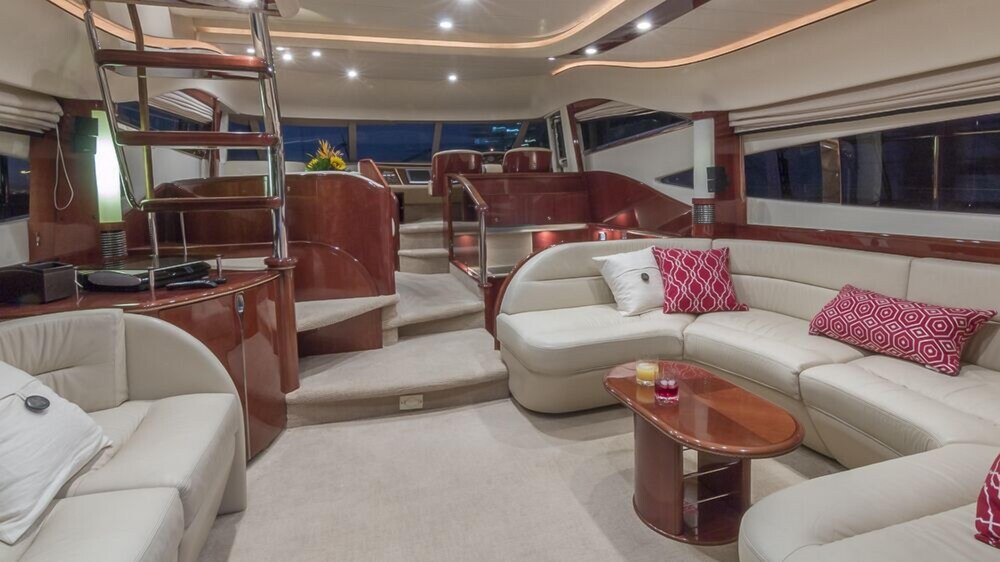 65' Princess Luxury Yacht - Guestroom