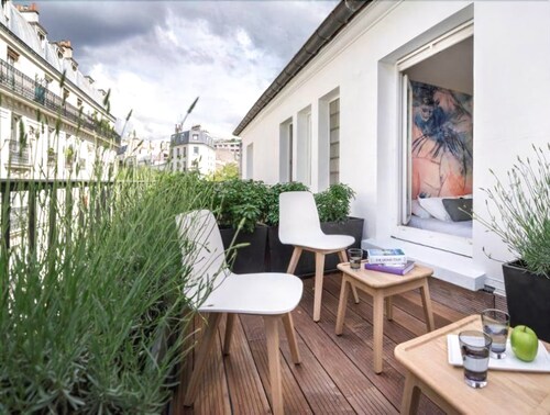 Vue depuis l'hôtel