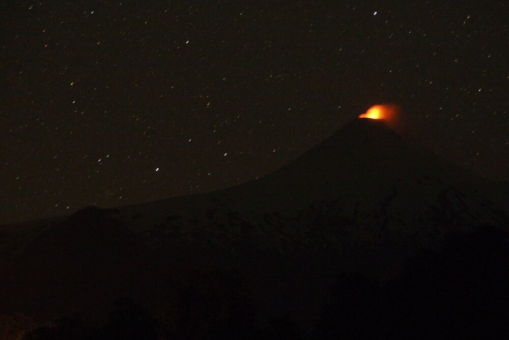 Vista a la montaña