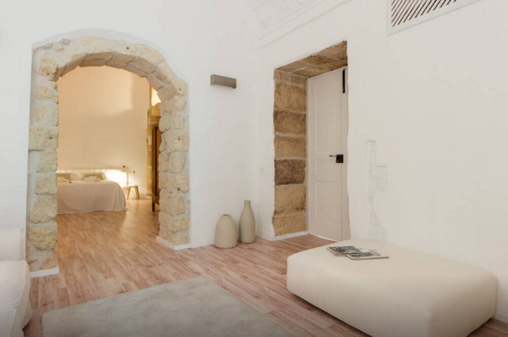Area soggiorno (Appartamento, 1 camera da letto, vista mare (Via delle Carceri Vecchie))