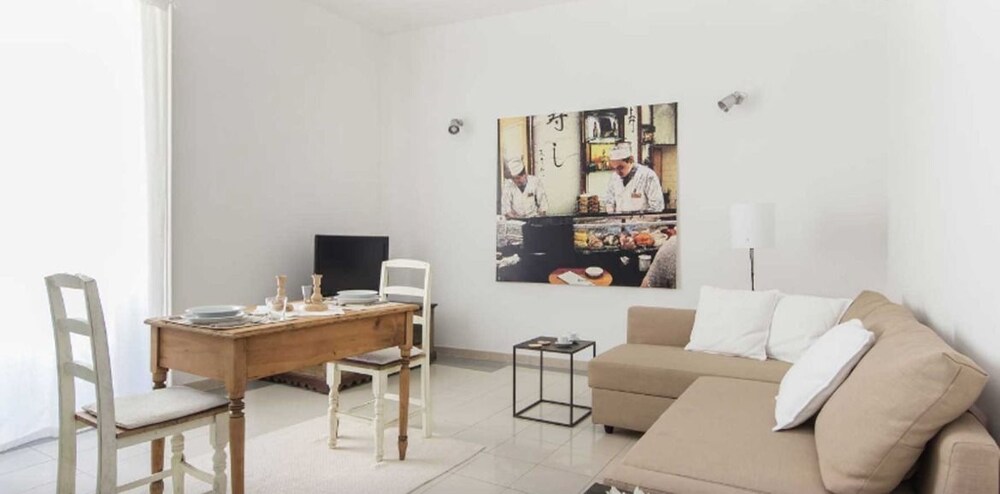 Area soggiorno (Appartamento Superior, 1 camera da letto, balcone (Piazza San Giuseppe 9))