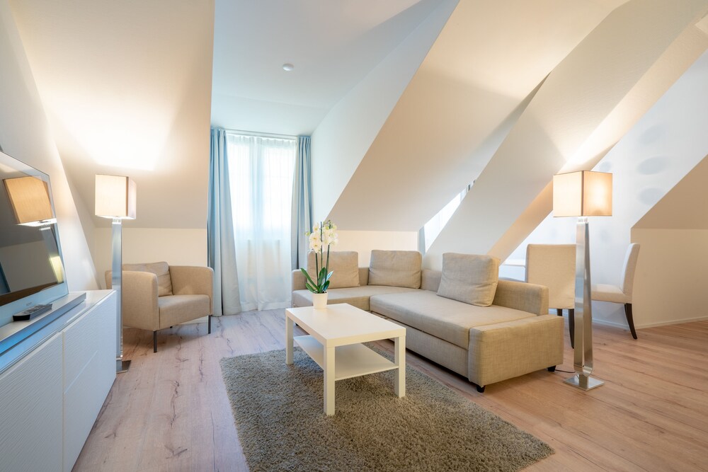 Zimmer (Comfort-Apartment, Stadtblick)