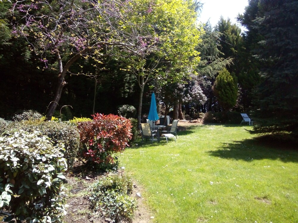 Jardines del establecimiento