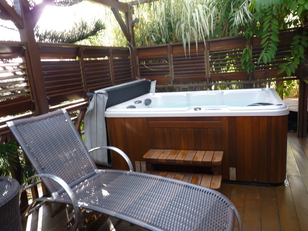 분사식 욕조 (Villa P'tite Anse Spa Prive)