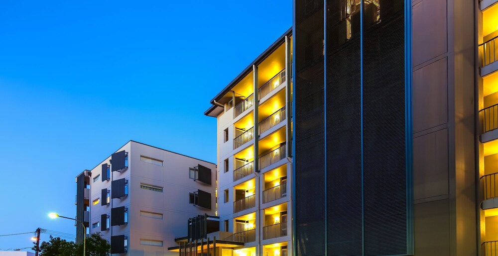 Hotel Front - Evening/Night