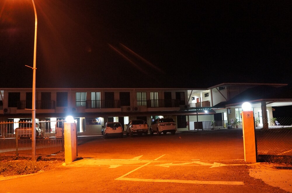 Hotel Front - Evening/Night