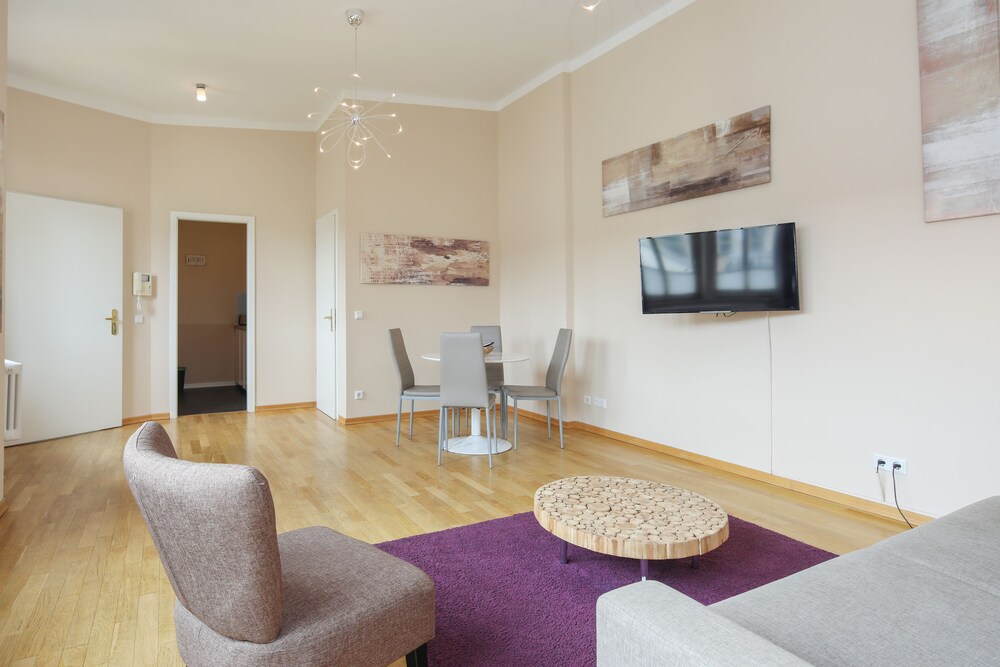 Wohnzimmer (Apartment, 1 Schlafzimmer, Terasse, zum Innenhof hin (Apartment 6, inkl. Endreinigungsgebühr: 40€))