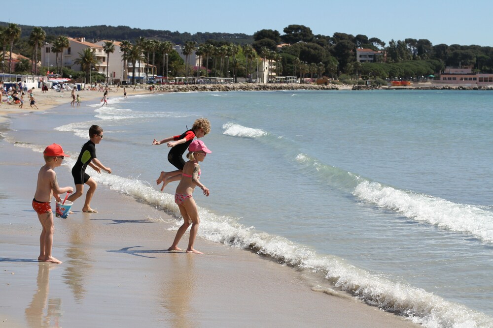 Vue sur la plage/la mer