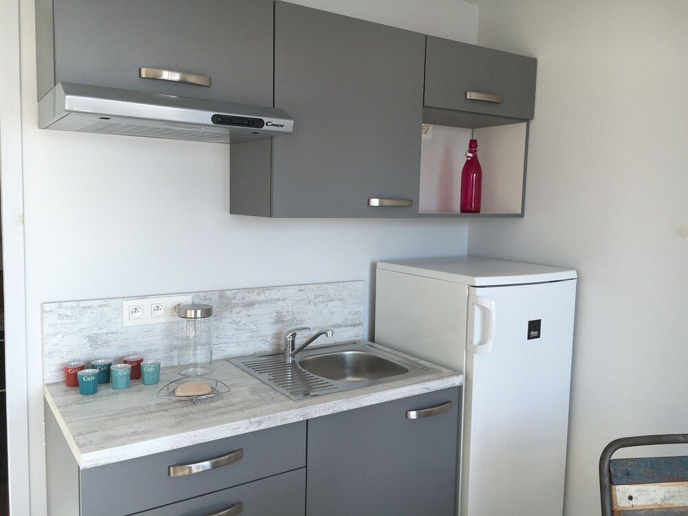 Kitchenette dans la chambre