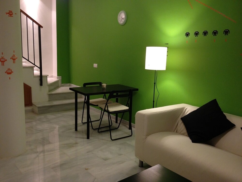 Area soggiorno (Alloggio su due livelli, 1 camera da letto)
