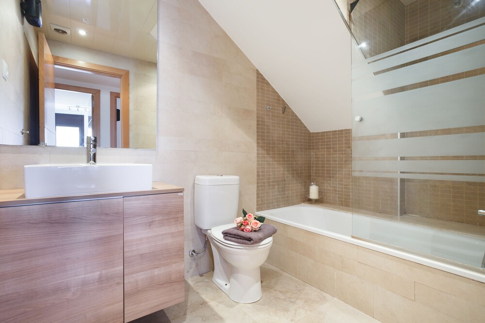 Cuarto de baño: Dúplex, 3 habitaciones