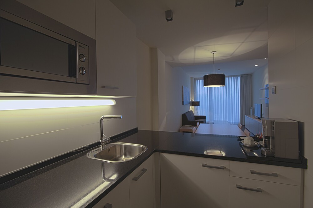 Cuisine dans la chambre (Appartement, 2 chambres)