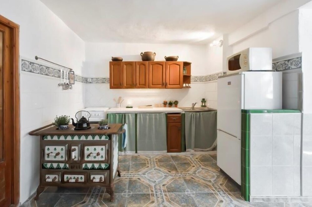 Cucina in camera (Appartamento, 6 camere da letto, vista mare, fronte mare)