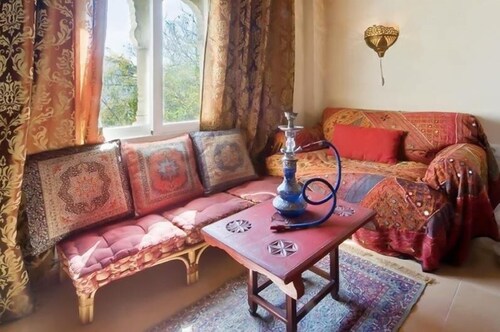 Area soggiorno (Appartamento, 6 camere da letto, vista mare, fronte mare)