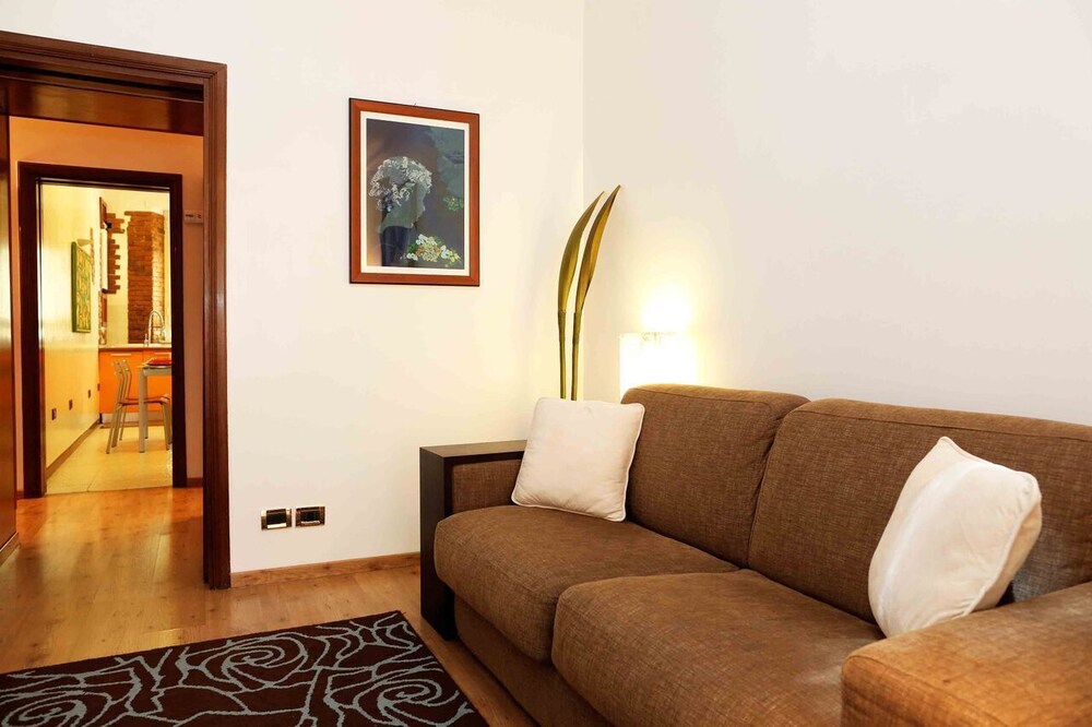 Apartment, 2 Bedrooms (Via Natale del Grande, 39) - Living Area
