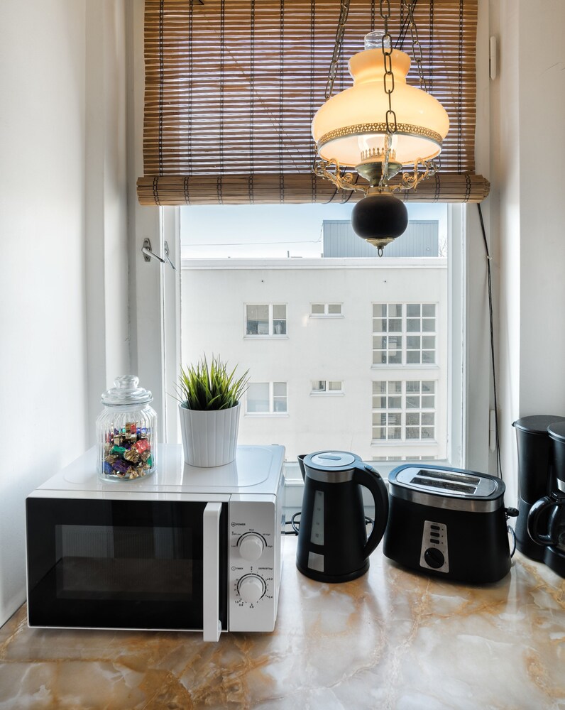 One bedroom apartment with a balcony - Kivenhakkaajankatu 3 - keittiö huoneessa