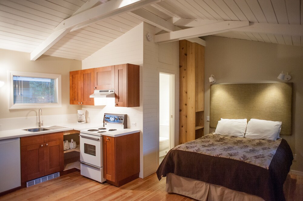 Cabin, 1 Bedroom, Kitchen, River View - Living Area