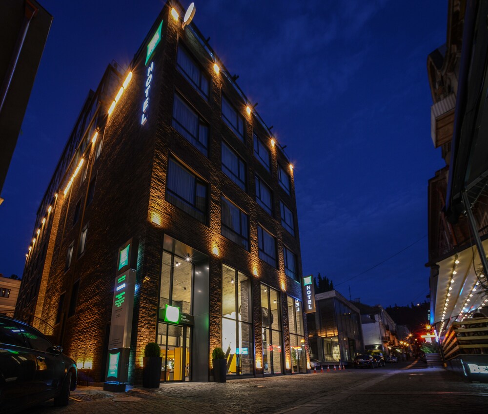 Hotel Front - Evening/Night