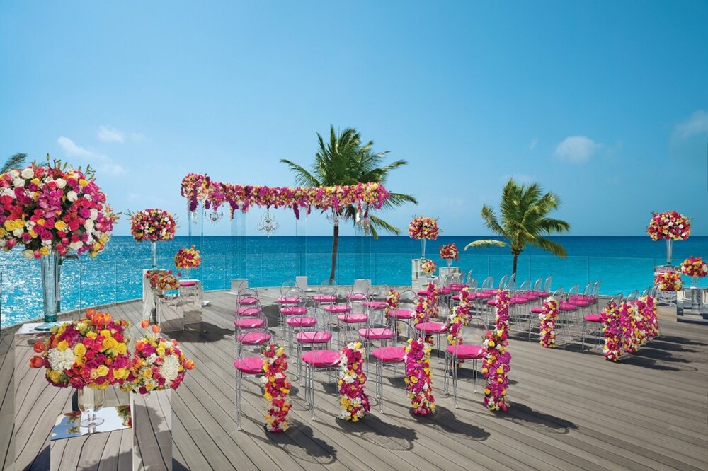 Zona para bodas al aire libre