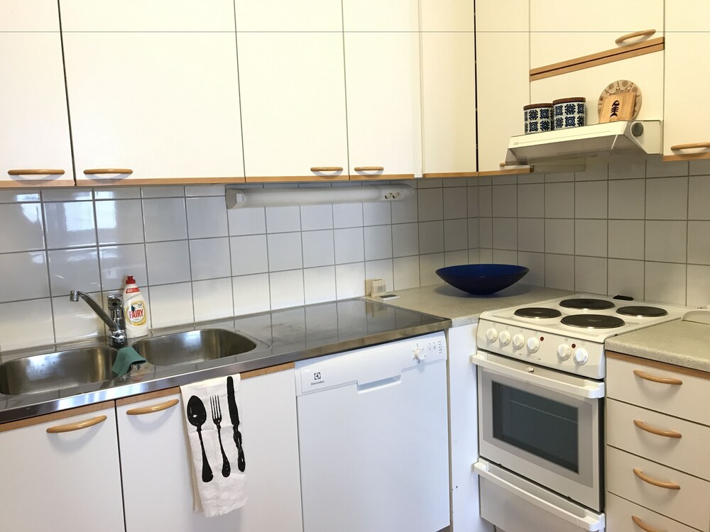 Perushuoneisto, 1 makuuhuone - keittiö huoneessa