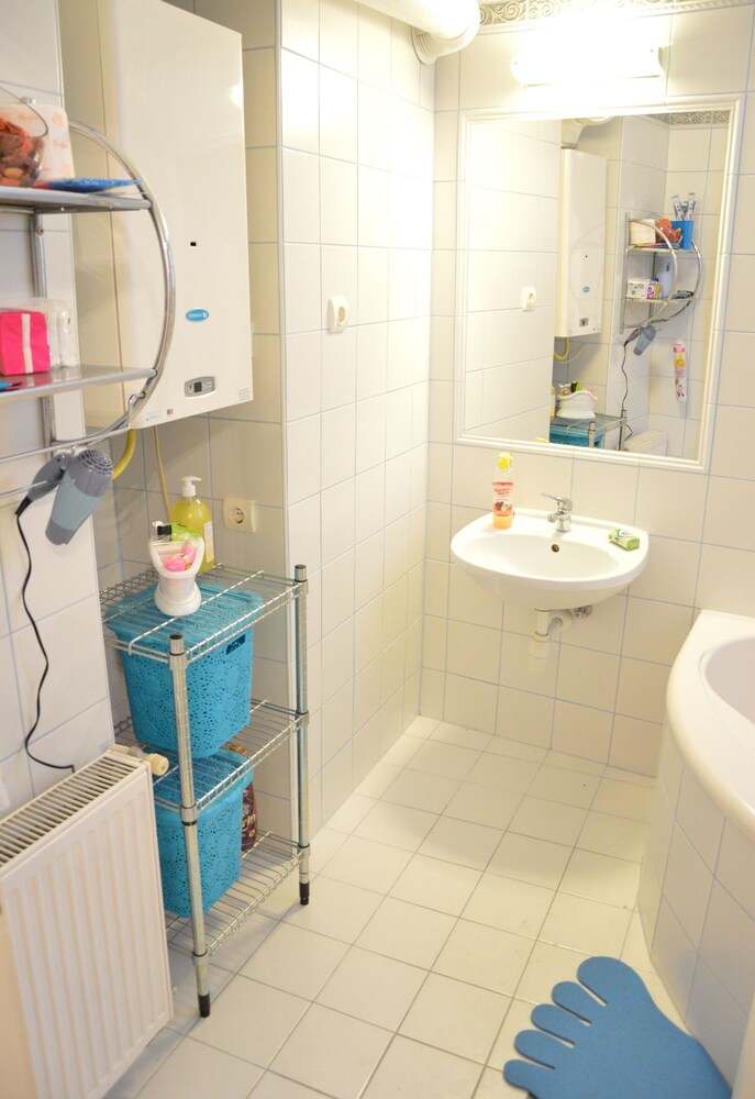 Badezimmer (Design-Apartment, 2 Schlafzimmer (1066 Budapest, Dessewffy utca 5.))