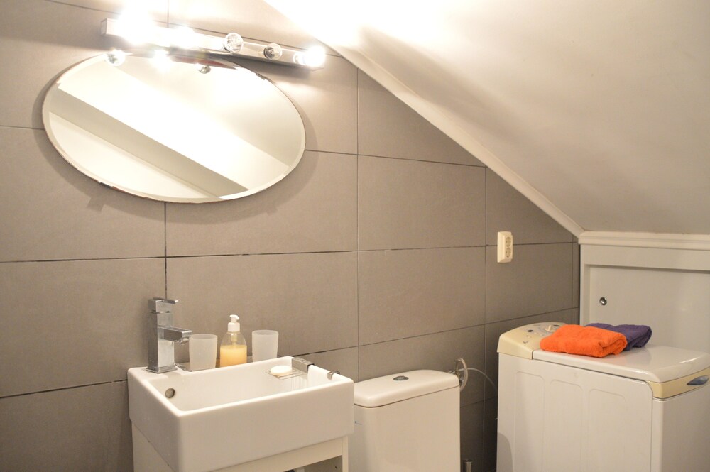 Badezimmer (Design-Apartment, 1 Schlafzimmer (1061 Budapest, Andrássy út 34.))