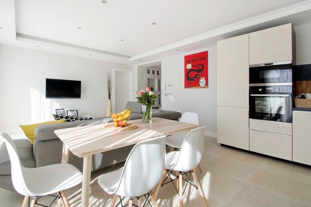 Wohnbereich (Design-Apartment, 2 Schlafzimmer (1055 Budapest, Falk Miksa utca 13.))