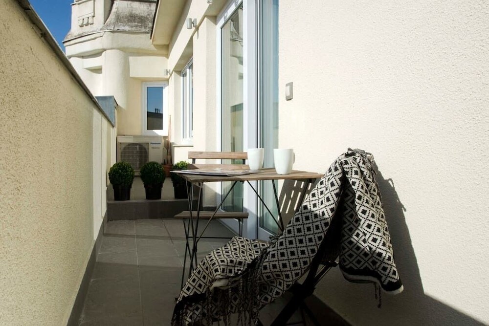 Balkon (Design-Apartment, 2 Schlafzimmer (1055 Budapest, Falk Miksa utca 13.))