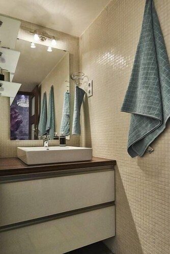 Badezimmer (Design-Apartment, 1 Schlafzimmer (1066 Budapest, Ó utca 5.))