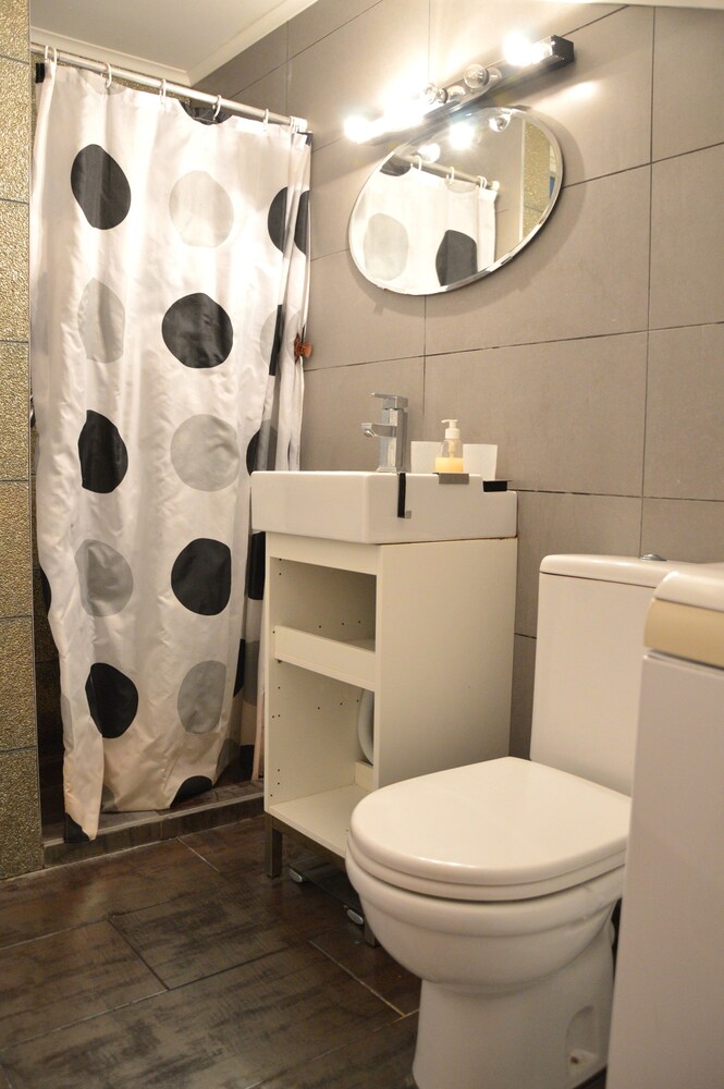 Badezimmer (Design-Apartment, 1 Schlafzimmer (1061 Budapest, Andrássy út 34.))