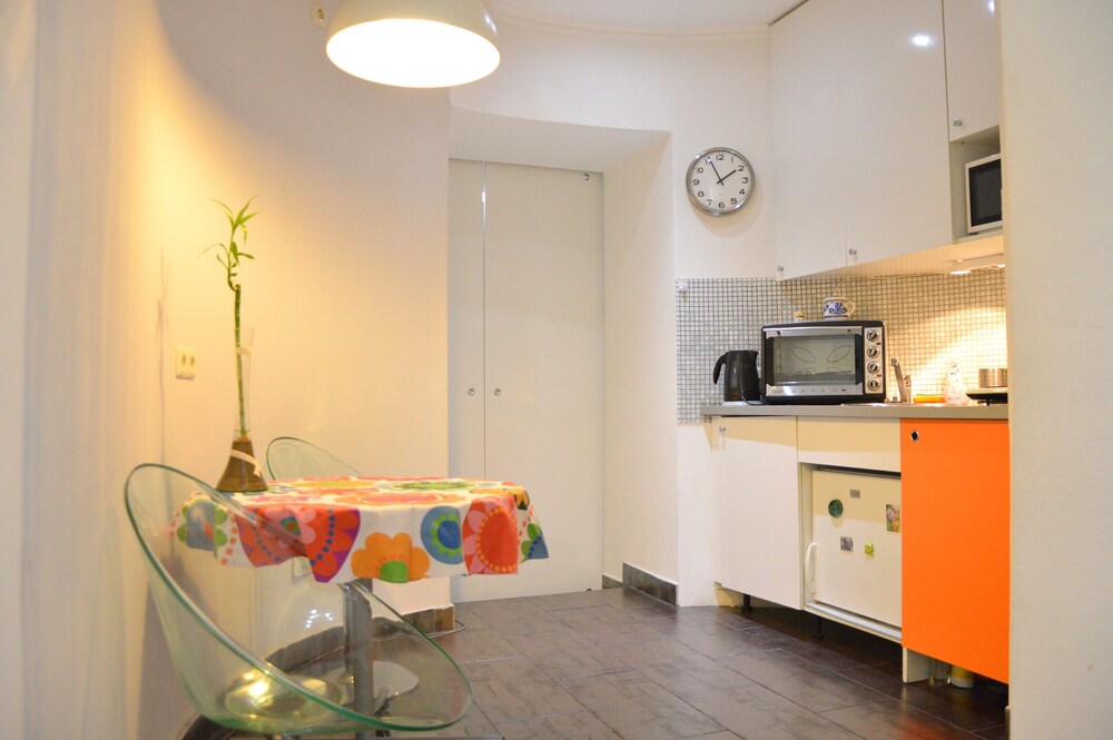 Kochnische im Zimmer (Design-Apartment, 1 Schlafzimmer (1061 Budapest, Andrássy út 34.))