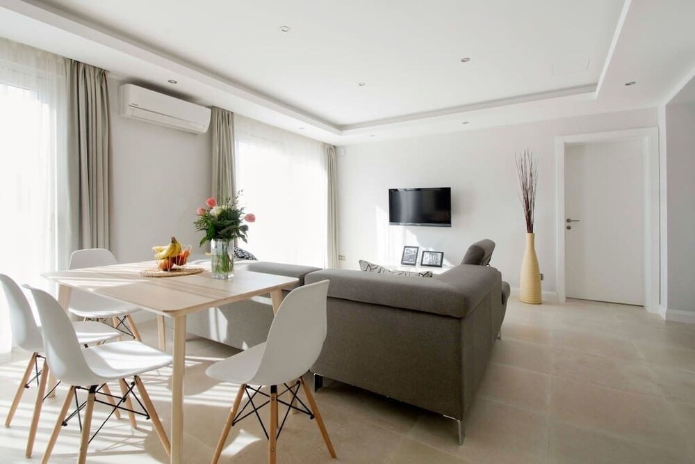 Wohnbereich (Design-Apartment, 2 Schlafzimmer (1055 Budapest, Falk Miksa utca 13.))