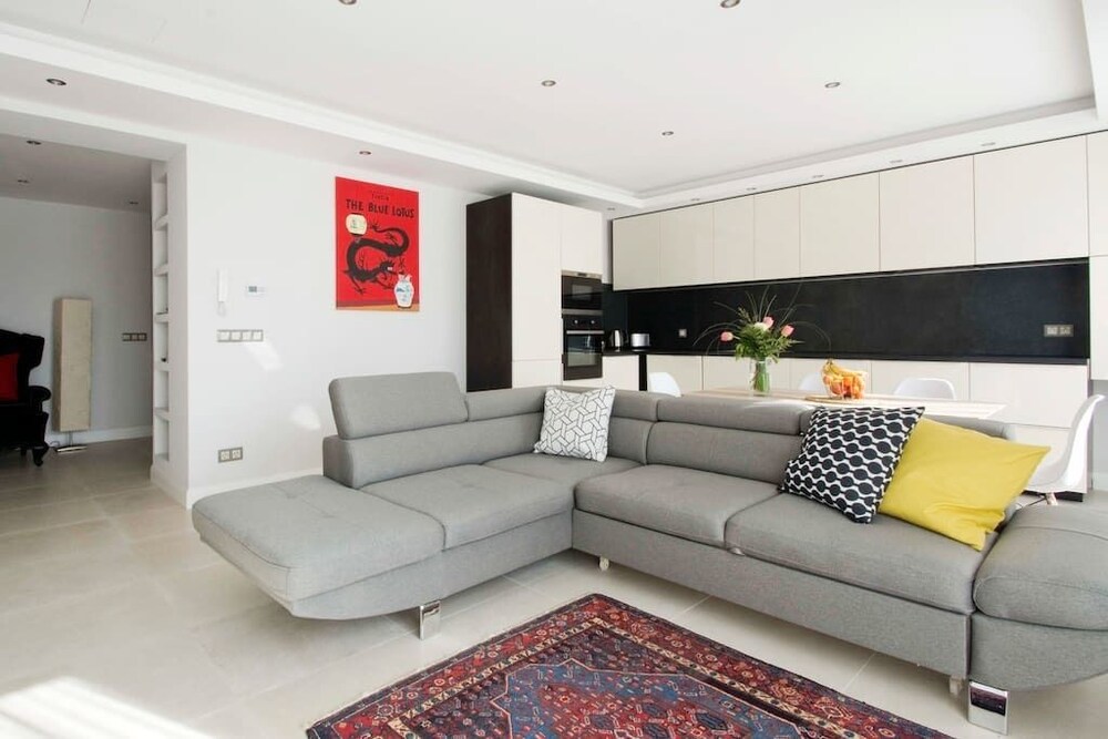 Wohnbereich (Design-Apartment, 2 Schlafzimmer (1055 Budapest, Falk Miksa utca 13.))