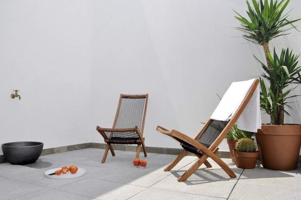 Terraza o patio: Apartamento, 3 habitaciones