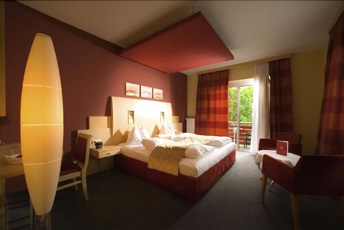 Blick vom Hotel