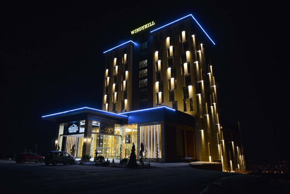 Hotel Front - Evening/Night