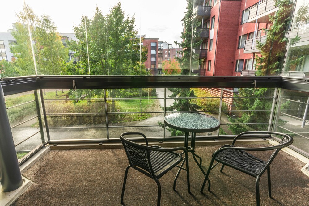 Standard-studio, 2 yhden hengen sänkyä - parveke