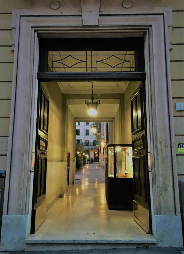 Ingang van hotel