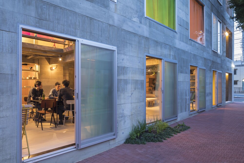 Hotel Front - Evening/Night